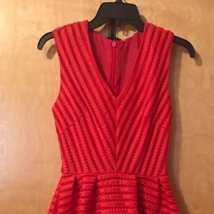red dress h&m